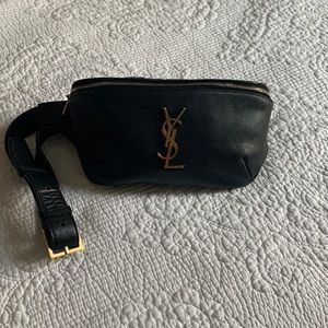 YSL black with copper belt bag… like new!!!
